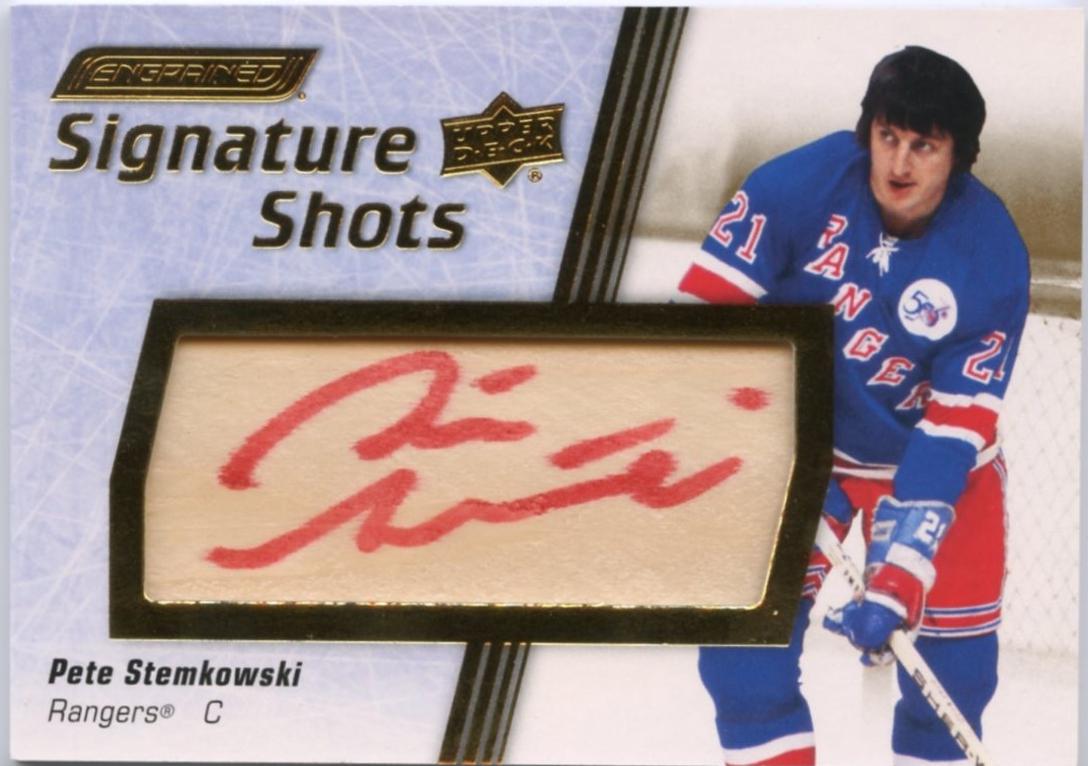 Pete Stemkowski [Red Ink] #SS-PK