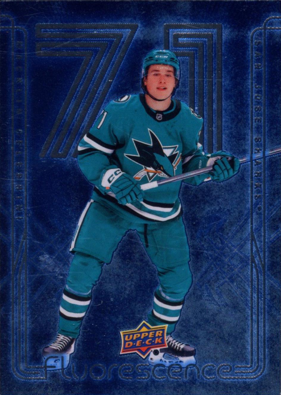 Macklin Celebrini [Blue] #F-36