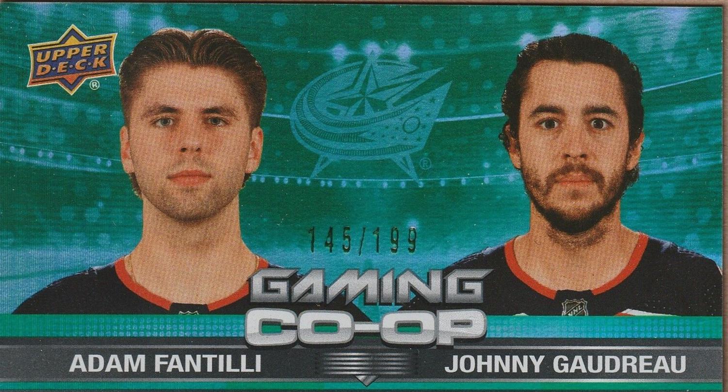 Adam Fantilli / Johnny Gaudreau [Green] #CGO-20