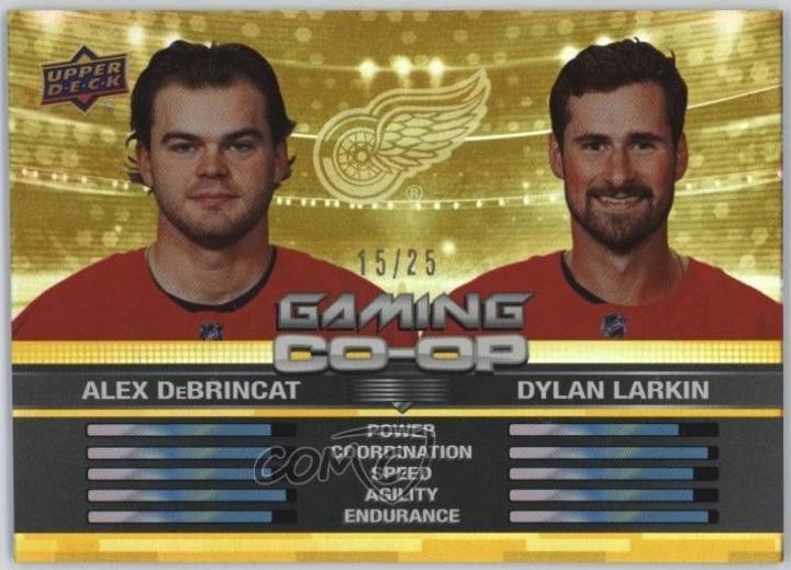 Alex DeBrincat / Dylan Larkin [Gold] #CGO-14