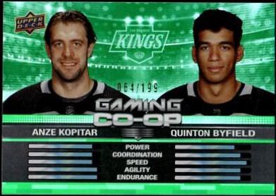 Anze Kopitar / Quinton Byfield [Green] #CGO-18
