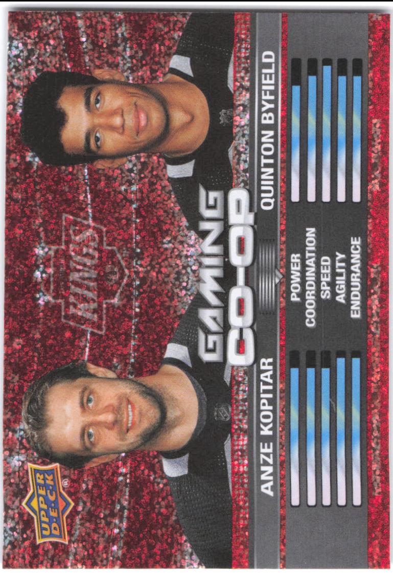 Anze Kopitar / Quinton Byfield [Speckle] #CGO-18