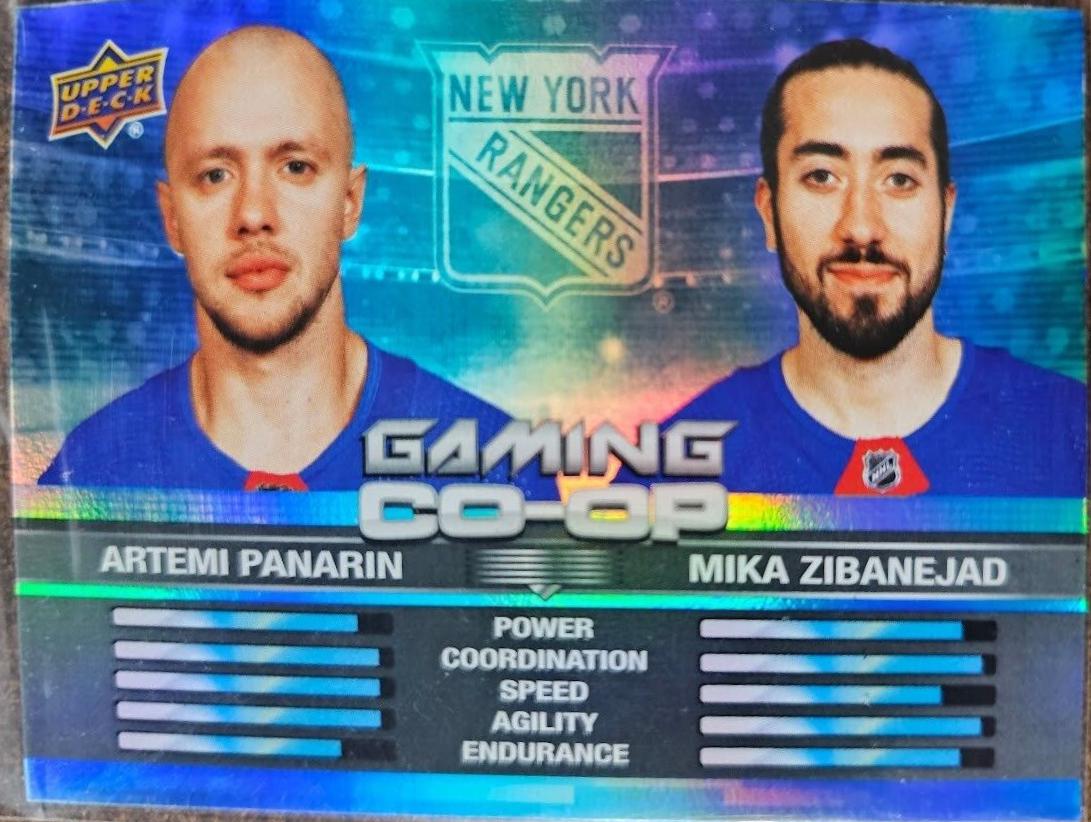 Artemi Panarin / Mika Zibanejad [Blue] #CGO-13