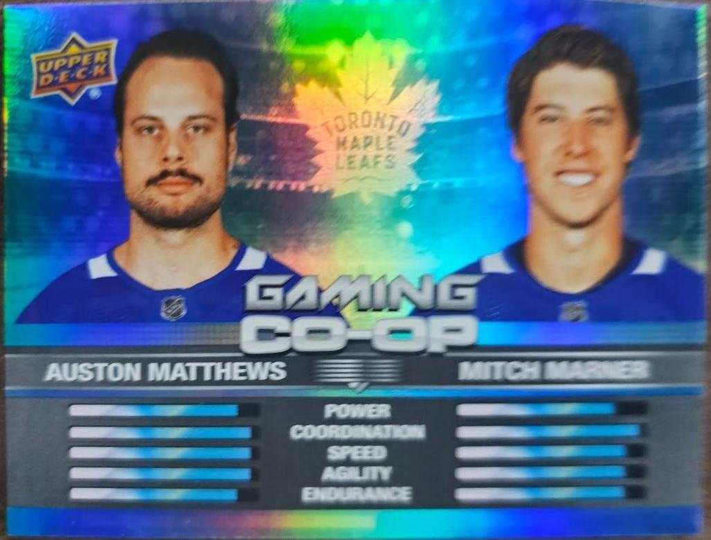 Auston Matthews / Mitch Marner [Blue] #CGO-5