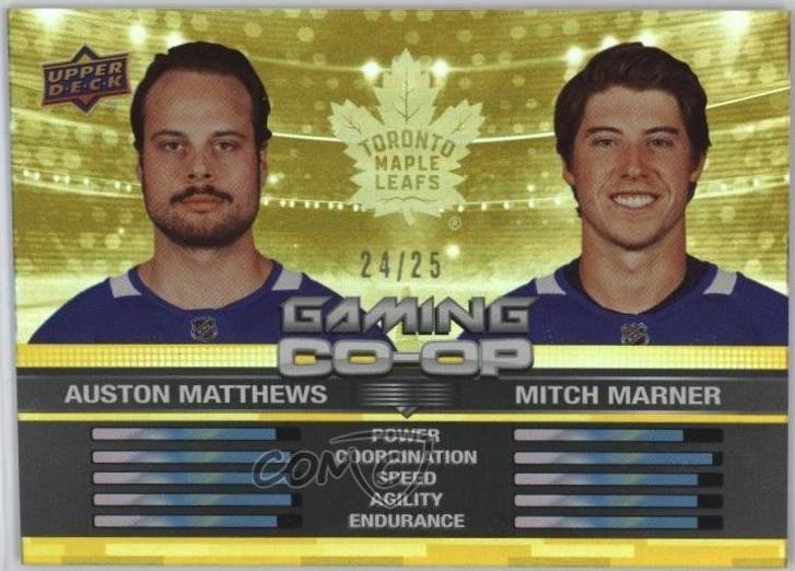 Auston Matthews / Mitch Marner [Gold] #CGO-5