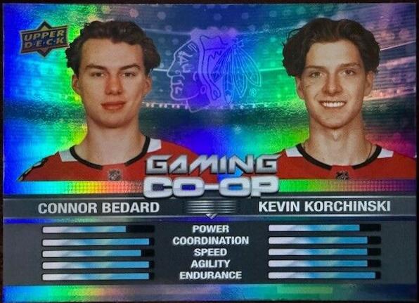 Connor Bedard / Kevin Korchinski [Blue] #CGO-6