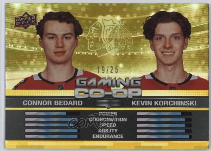 Connor Bedard / Kevin Korchinski [Gold] #CGO-6