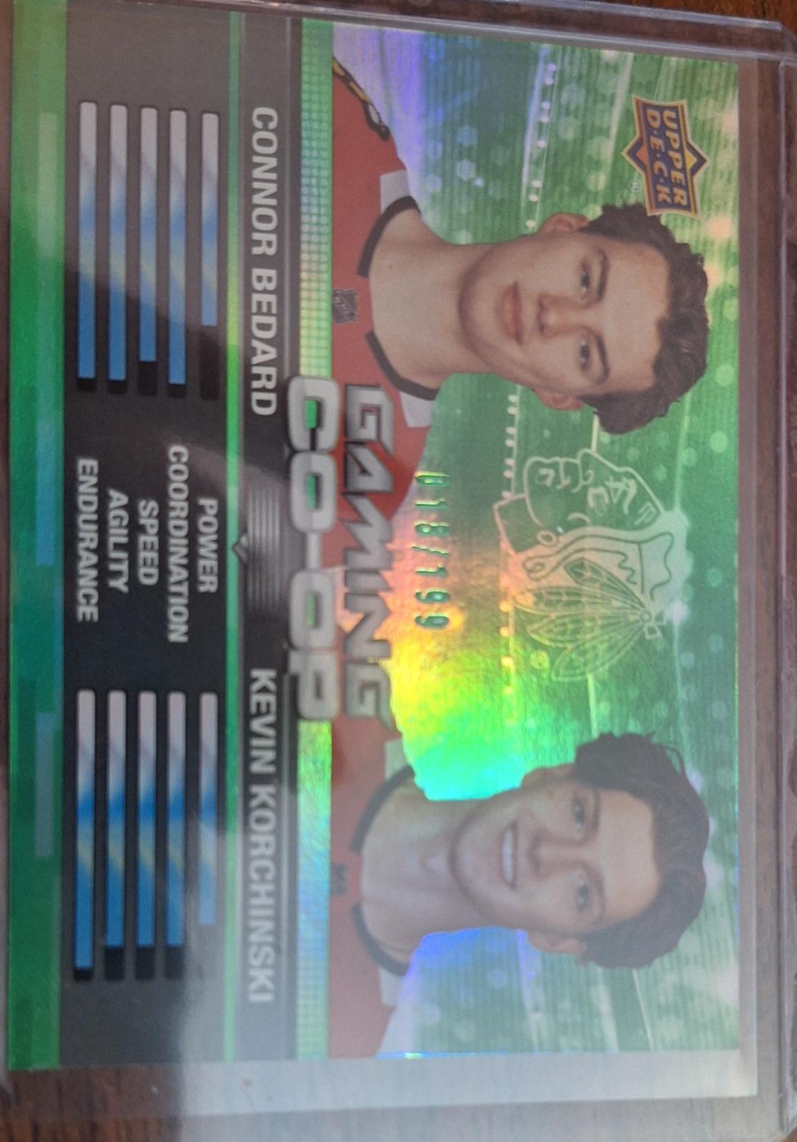 Connor Bedard / Kevin Korchinski [Green] #CGO-6