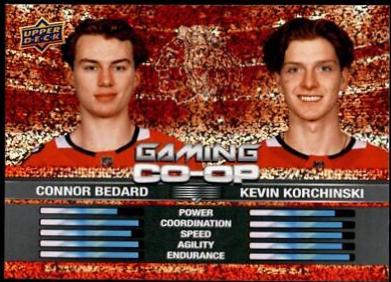 Connor Bedard / Kevin Korchinski [Speckle] #CGO-6