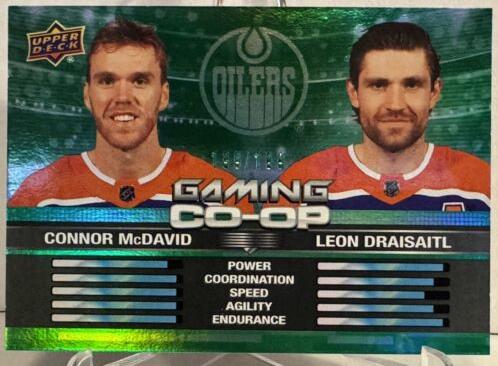 Connor McDavid / Leon Draisaitl [Green] #CGO-1