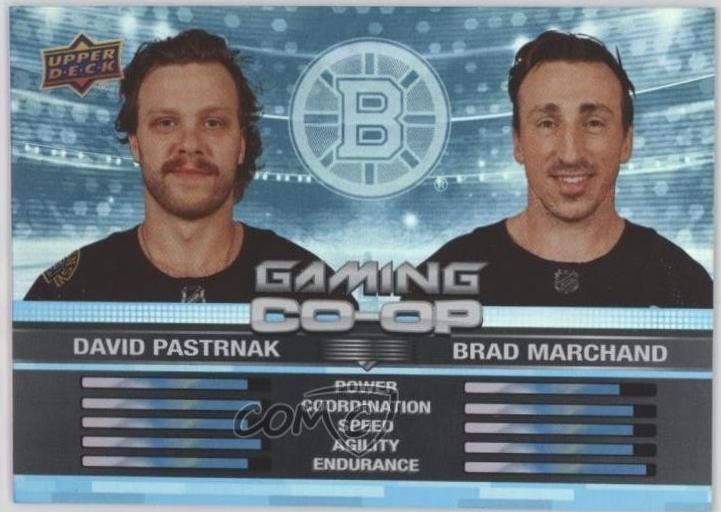 David Pastrnak / Brad Marchand [Blue] #CGO-2