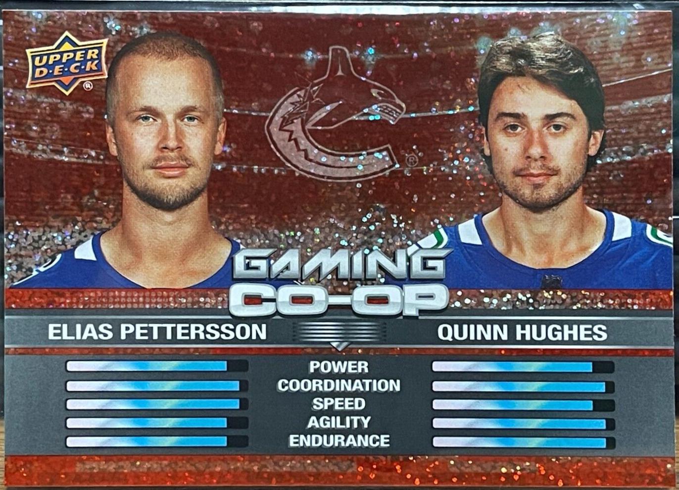 Elias Pettersson / Quinn Hughes [Speckle] #CGO-3