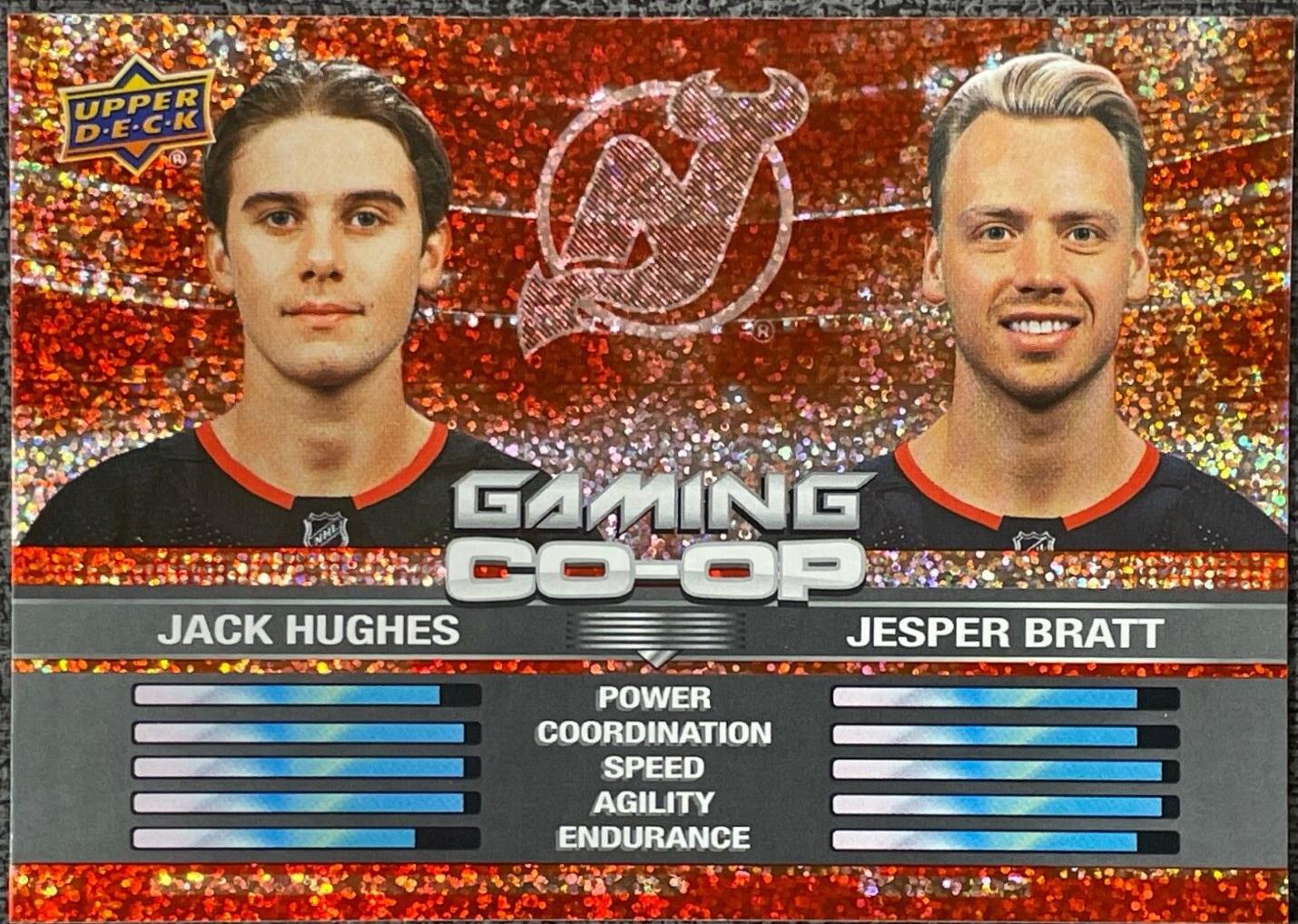 Jack Hughes / Jesper Bratt [Speckle] #CGO-19