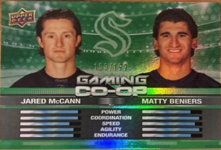 Jared McCann / Matty Beniers [Green] #CGO-22