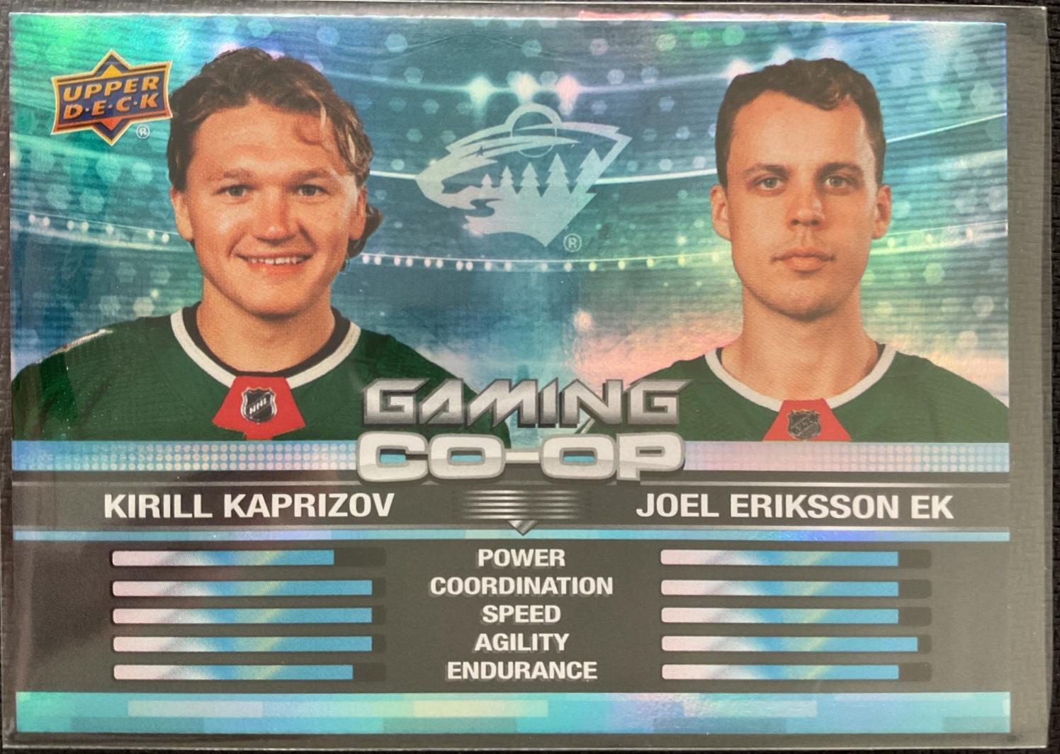 Kirill Kaprizov / Joel Eriksson Ek [Blue] #CGO-10