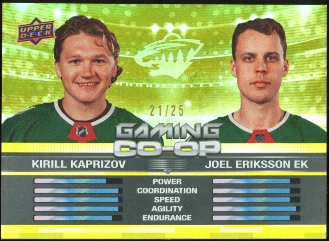 Kirill Kaprizov / Joel Eriksson Ek [Gold] #CGO-10