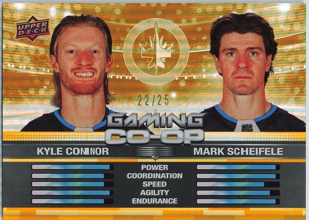 Kyle Connor / Mark Scheifele [Gold] #CGO-23