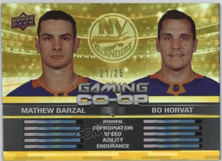 Mathew Barzal / Bo Horvat [Gold] #CGO-21
