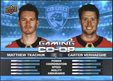 Matthew Tkachuk / Carter Verhaeghe [Blue] #CGO-17