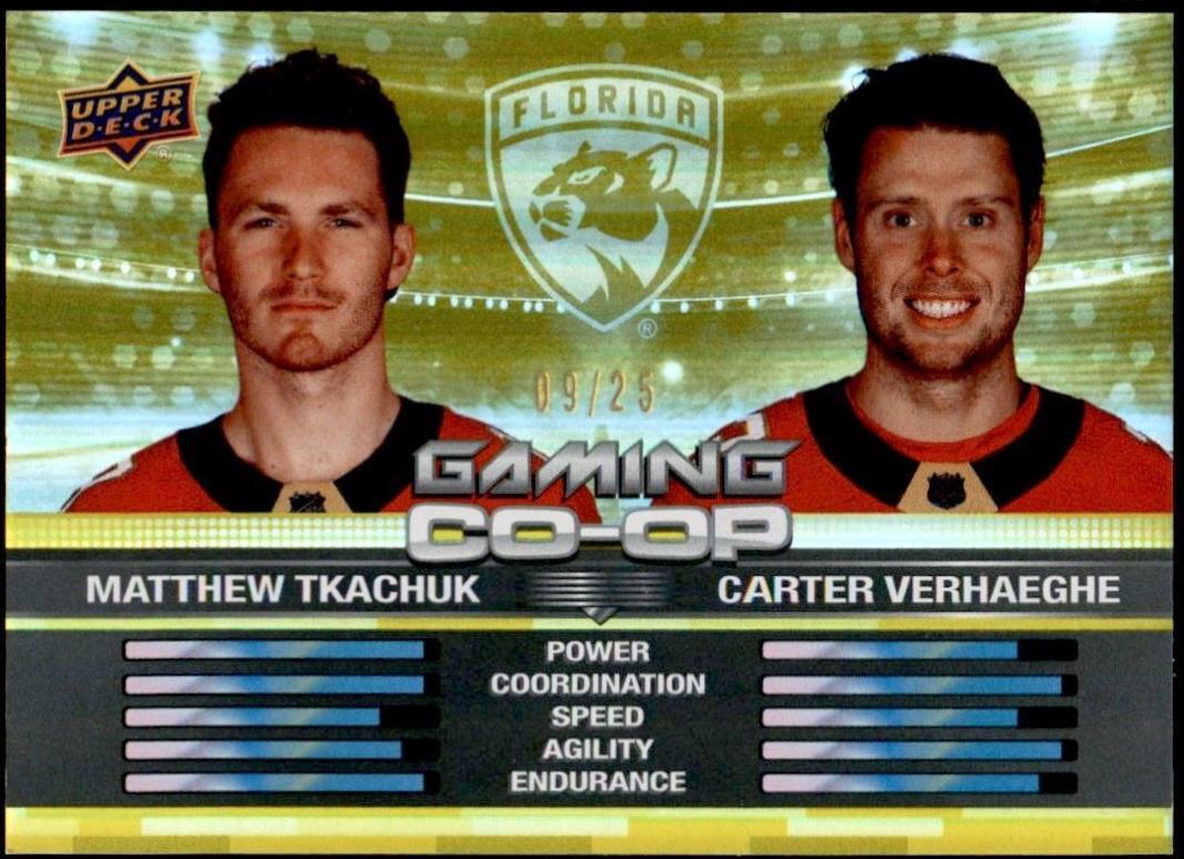 Matthew Tkachuk / Carter Verhaeghe [Gold] #CGO-17