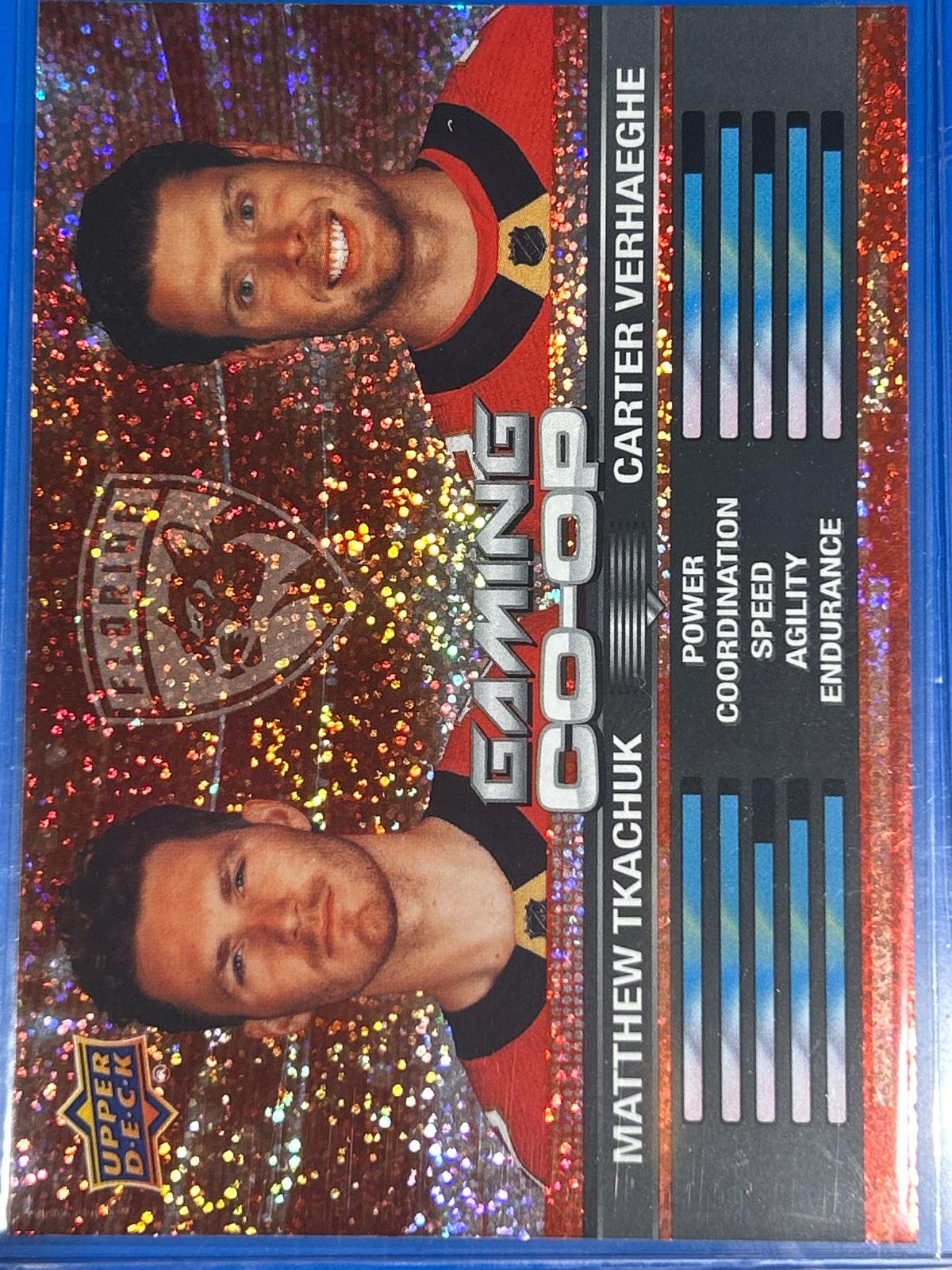 Matthew Tkachuk / Carter Verhaeghe [Speckle] #CGO-17