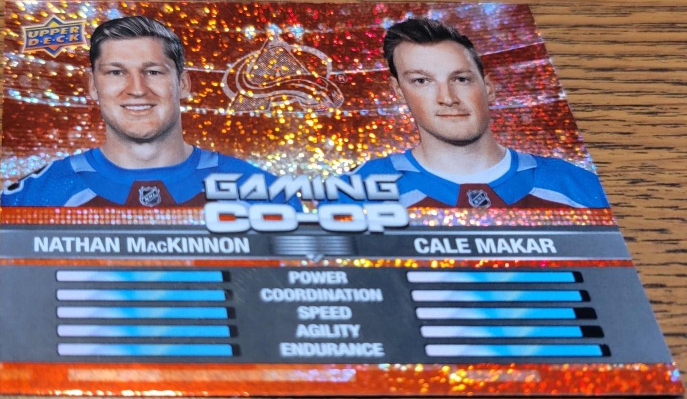 Nathan MacKinnon / Cale Makar [Speckle] #CGO-8