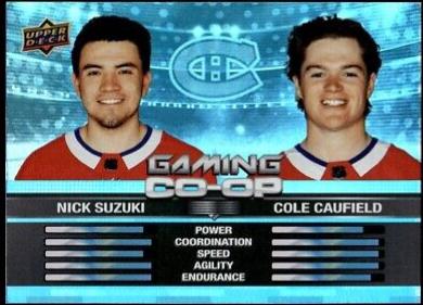 Nick Suzuki / Cole Caufield [Blue] #CGO-24
