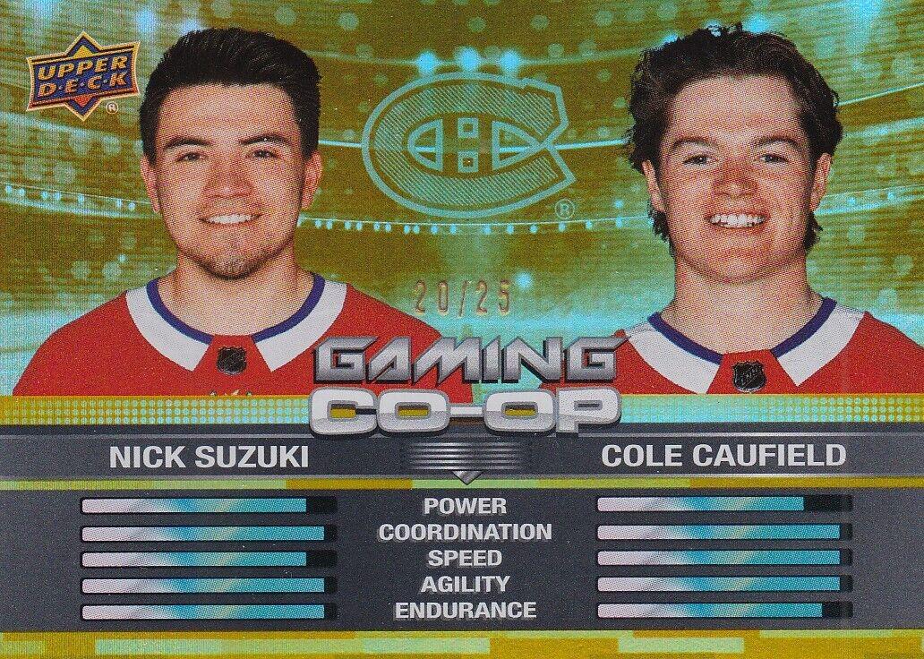 Nick Suzuki / Cole Caufield [Gold] #CGO-24