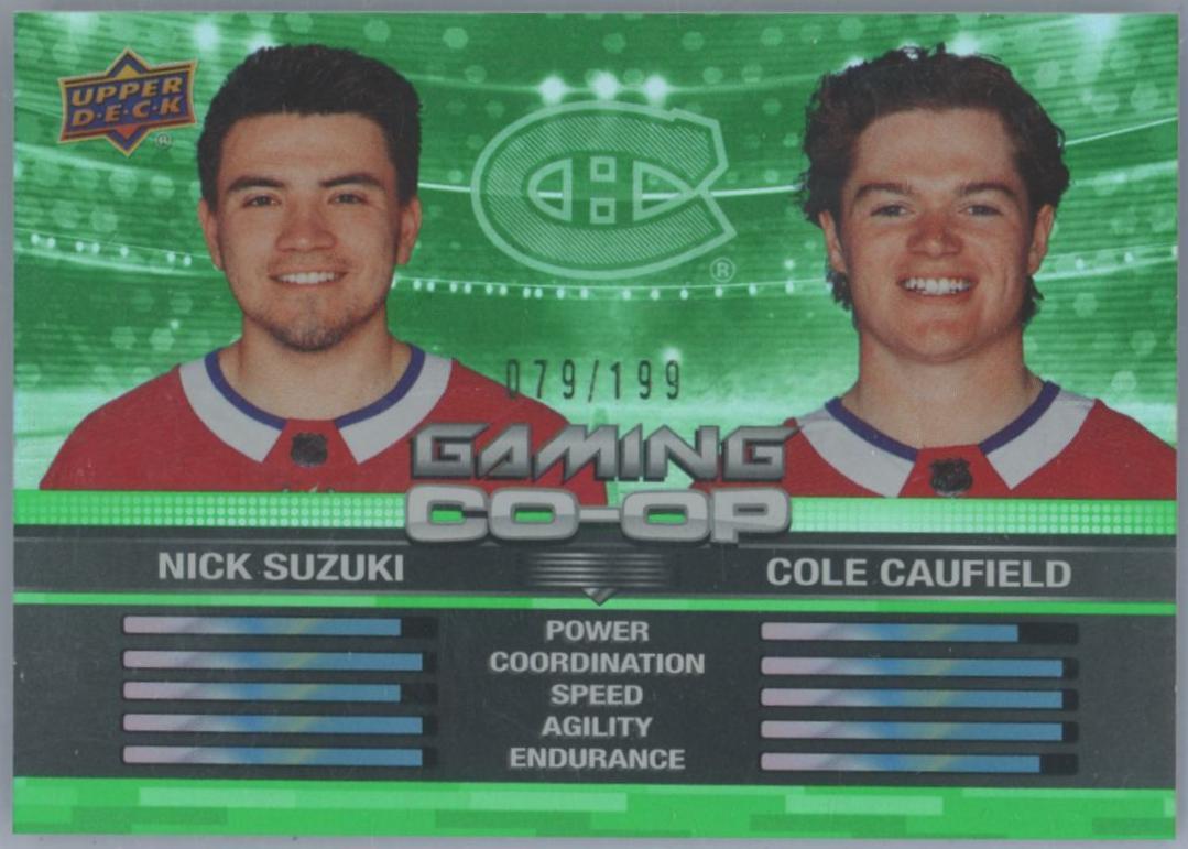 Nick Suzuki / Cole Caufield [Green] #CGO-24