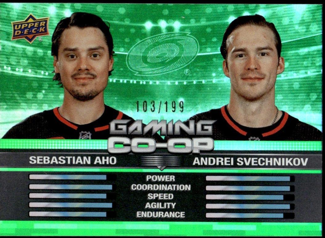 Sebastian Aho / Andrei Svechnikov [Green] #CGO-25