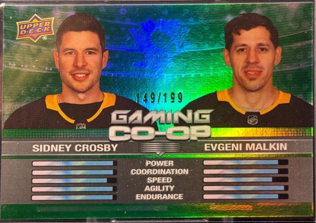 Sidney Crosby / Evgeni Malkin [Green] #CGO-4
