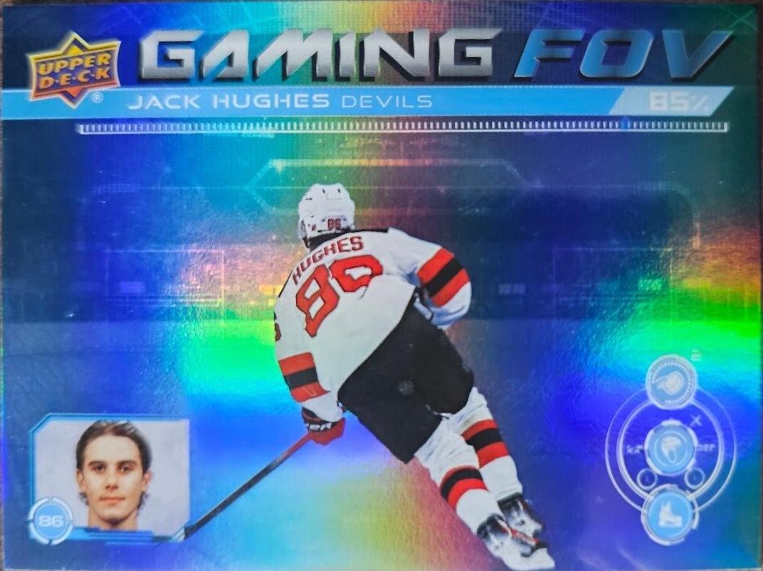 Jack Hughes [Blue] #GFOV-13