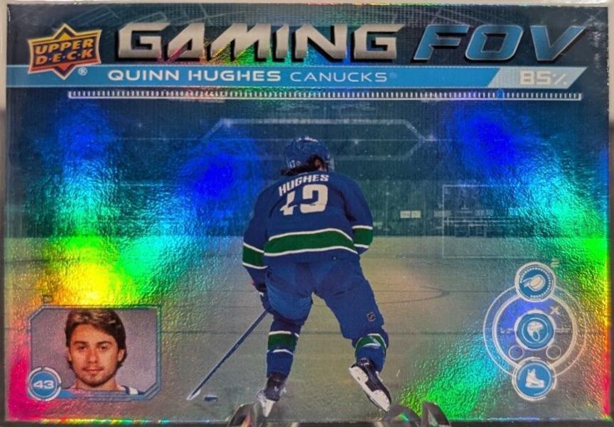 Quinn Hughes [Blue] #GFOV-21