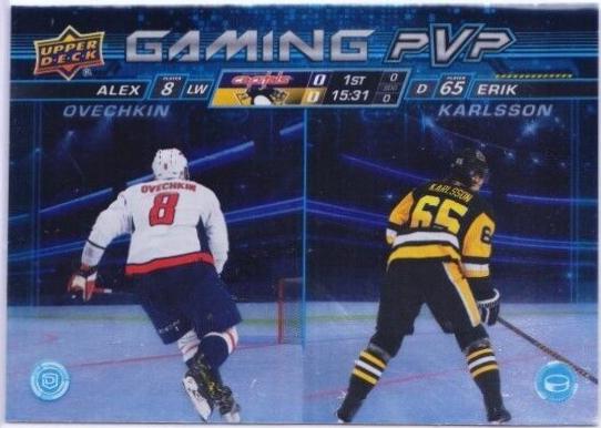 Alex Ovechkin / Erik Karlsson [Blue] #GPVP-16