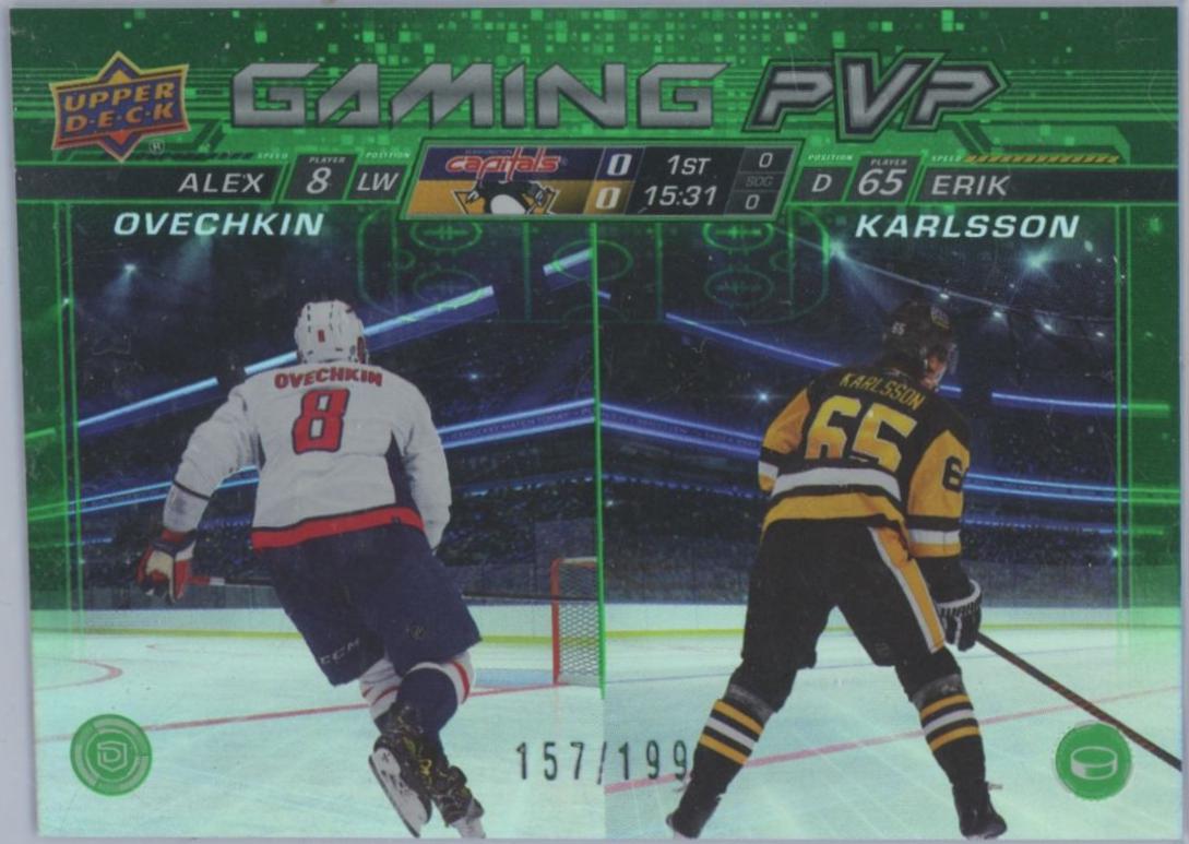 Alex Ovechkin / Erik Karlsson [Green] #GPVP-16