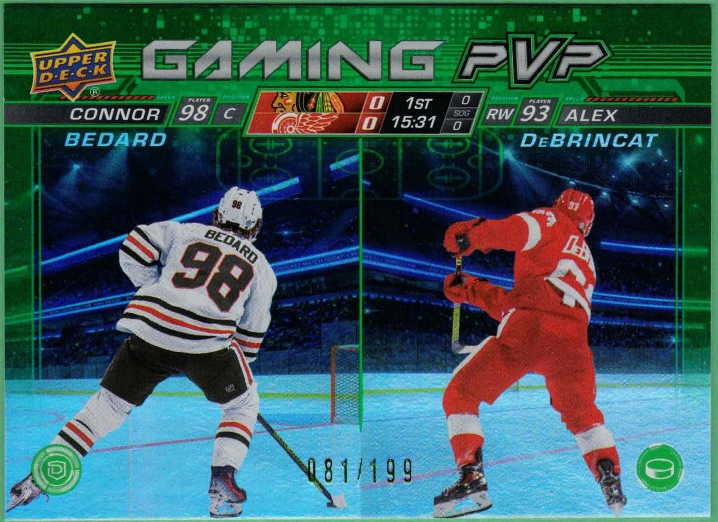 Connor Bedard / Alex DeBrincat [Green] #GPVP-5