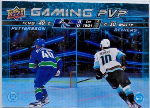 Elias Pettersson / Matty Beniers [Blue] #GPVP-22