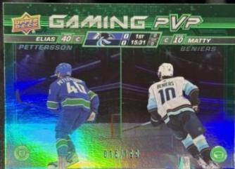 Elias Pettersson / Matty Beniers [Green] #GPVP-22