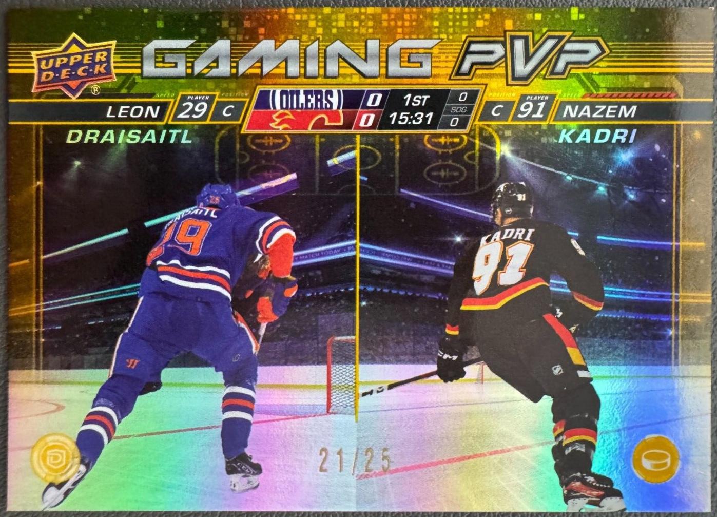 Leon Draisaitl / Nazem Kadri [Gold] #GPVP-1