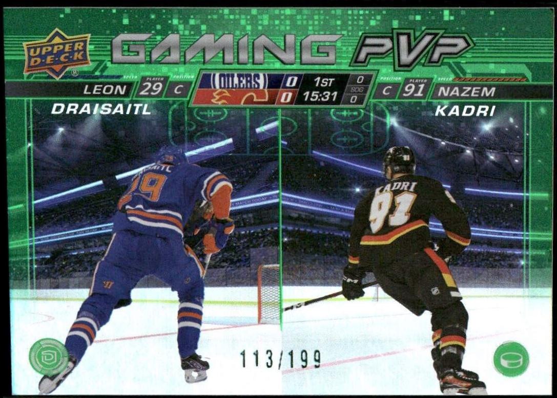 Leon Draisaitl / Nazem Kadri [Green] #GPVP-1