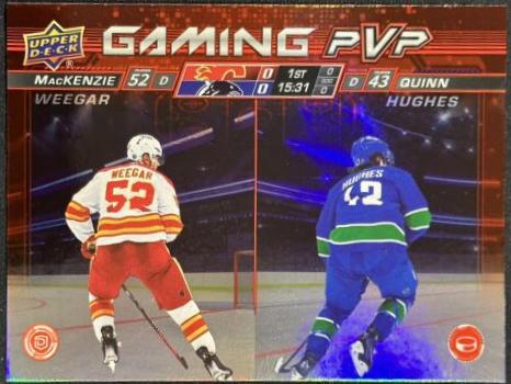 MacKenzie Weegar / Quinn Hughes #GPVP-18