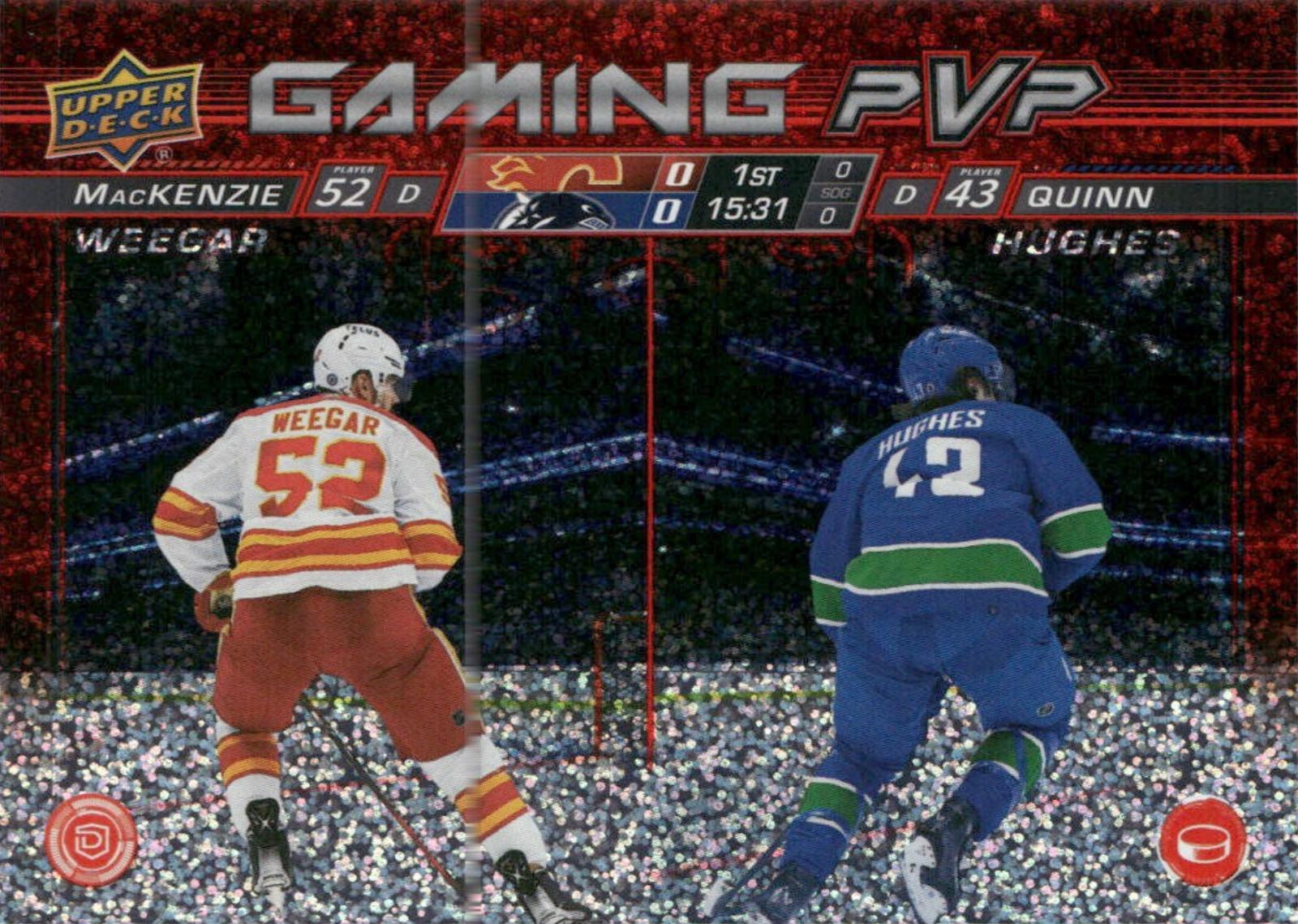 MacKenzie Weegar / Quinn Hughes [Speckle] #GPVP-18