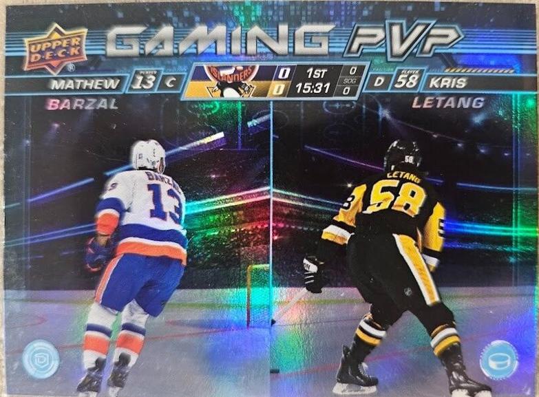 Mathew Barzal / Kris Letang [Blue] #GPVP-15