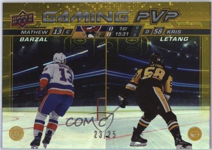 Mathew Barzal / Kris Letang [Gold] #GPVP-15