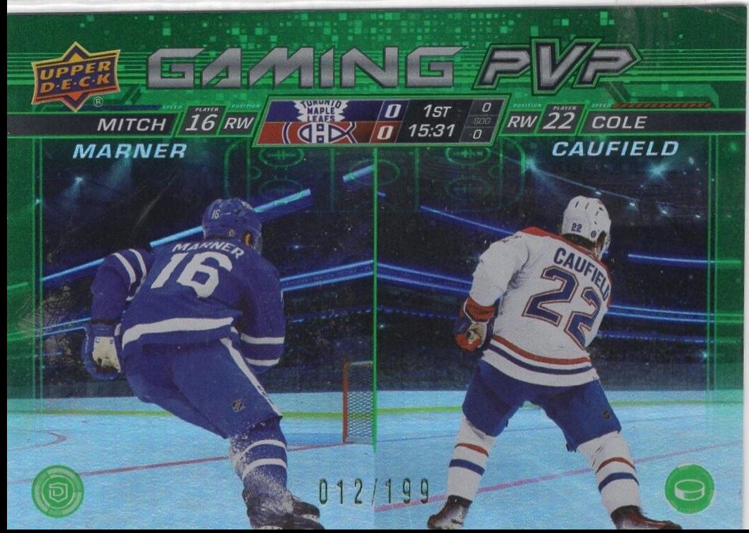 Mitch Marner / Cole Caufield [Green] #GPVP-4