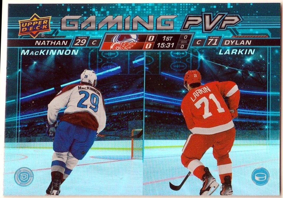 Nathan MacKinnon / Dylan Larkin [Blue] #GPVP-12