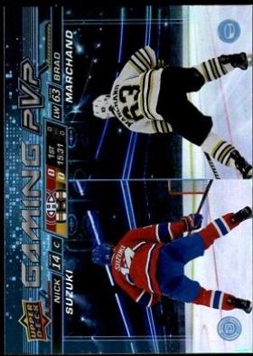 Nick Suzuki / Brad Marchand [Blue] #GPVP-3