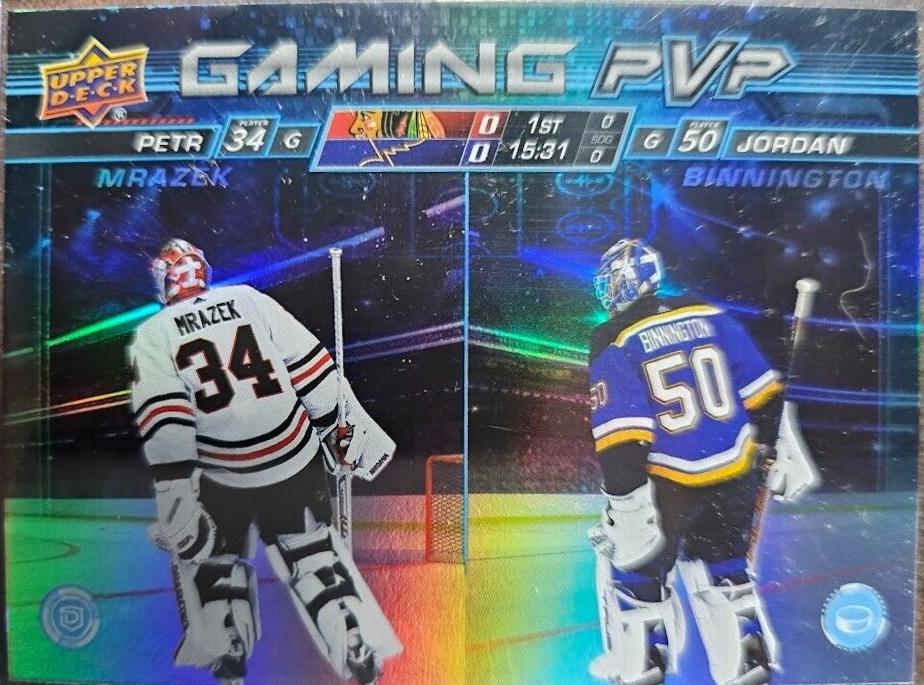 Petr Mrazek / Jordan Binnington [Blue] #GPVP-17