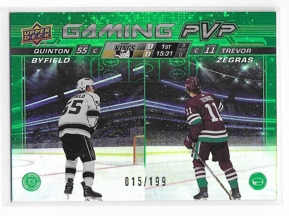 Quinton Byfield / Trevor Zegras [Green] #GPVP-9