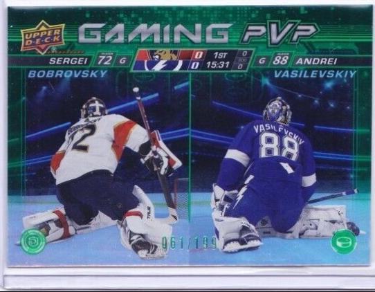 Sergei Bobrovsky / Andrei Vasilevskiy [Green] #GPVP-14